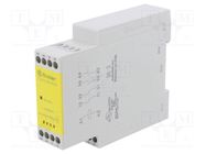 Module: safety relay; 24VDC; OUT: 4; for DIN rail mounting; 7S FINDER