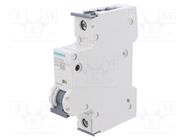 Circuit breaker; 230/400VAC; Inom: 10A; Poles: 1; Charact: A; 10kA SIEMENS