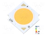 Power LED; COB; 12.4W; 2700K; 1337lm; 120°; CRImin: 95; Front: flat BRIDGELUX