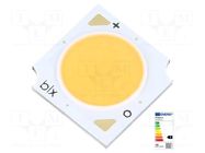 Power LED; COB; 9.3W; 3000K; 1077lm; 120°; CRImin: 95; Front: flat BRIDGELUX