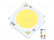 Power LED; COB; 9.3W; 6500K; 1207lm; 120°; CRImin: 95; Front: flat BRIDGELUX