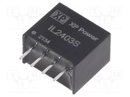 Converter: DC/DC; 2W; Uin: 24V; Uout: 3.3VDC; Iout: 400mA; SIP; THT; IL 