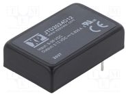 Converter: DC/DC; 20W; Uin: 9÷36V; Uout: 12VDC; Uout2: -12VDC; THT XP POWER