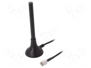 Antenna; 2.2dBi,2.7dBi; magnet; 94mm; LL100; male,SMA 2J Antennas