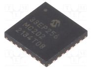 IC: dsPIC microcontroller; 256kB; 32kBSRAM; QFN-S28; DSPIC; 0.65mm MICROCHIP TECHNOLOGY