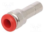 Push-in fitting; reductive; -0.99÷20bar; nickel plated brass AIGNEP