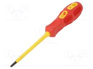 Screwdriver; insulated; slot; SL 4; Blade length: 100mm BM GROUP