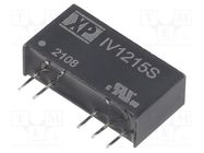 Converter: DC/DC; 1W; Uin: 12V; Uout: 15VDC; Uout2: -15VDC; Iout: 33mA XP POWER