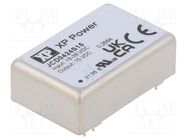 Converter: DC/DC; 4W; Uin: 18÷36V; Uout: 15VDC; Iout: 266mA; THT; JCD XP POWER