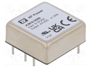 Converter: DC/DC; 15W; Uin: 9÷18V; Uout: 5VDC; Uout2: -5VDC; 1"x1" XP POWER