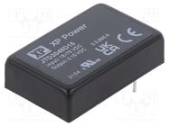 Converter: DC/DC; 20W; Uin: 18÷75V; Uout: 15VDC; Uout2: -15VDC; THT XP POWER