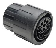 CIRCULAR CONNECTOR, PLUG, 9POS, CABLE