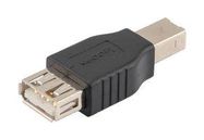 USB ADAPTER, 2.0 TYPE A RCPT-TYPE B PLUG