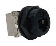 RJ45 CONN, JACK, 8P8C, 1PORT, CAT5E