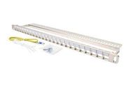 PATCH PANEL, 24PORT, 0.5U, 19IN