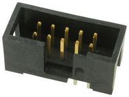 WIRE-BOARD CONNECTOR, HEADER, 10 POSITION, 2.54MM