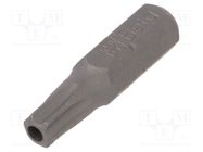 Screwdriver bit; Torx® with protection; T25H; Overall len: 25mm BETA