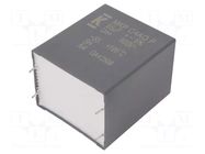 Capacitor: polypropylene; DC-Link; 65uF; ESR: 2.9mΩ; THT; ±5%; 37A KEMET