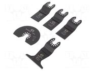 Saw blade set; for multitools; 5pcs. C.K