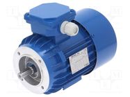 Motor: AC; 3-phase; 0.55kW; 230/400VAC; 2820rpm; IP54; -30÷60°C 