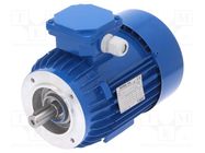 Motor: AC; 3-phase; 0.55kW; 230/400VAC; 1400rpm; IP54; -30÷60°C 