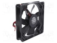 Fan: DC; axial; 24VDC; 120x120x25mm; 114m3/h; 30dBA; ball; 1900rpm PANASONIC