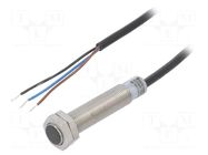 Sensor: inductive; OUT: PNP / NO; 0÷4mm; 10÷30VDC; M12; 2m; IP67 EATON ELECTRIC