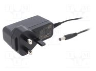 Power supply: switching; mains,plug; 9VDC; 2A; 18W; Out: 5,5/2,1 XP POWER