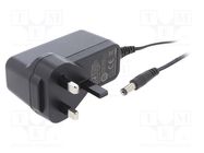 Power supply: switching; mains,plug; 24VDC; 0.75A; 18W; 85%; 0÷60°C XP POWER