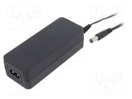 Power supply: switching; 12VDC; 2A; Out: 5,5/2,1; 24W; 90÷264VAC XP POWER