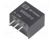 Converter: DC/DC; Uin: 15÷34VDC; Uout: 12VDC; Iout: 500mA; SIP3; THT XP POWER