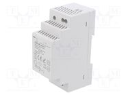 Power supply: switching; for DIN rail; 30W; 24VDC; 1.25A; IP20 QOLTEC