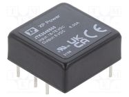 Converter: DC/DC; 30W; Uin: 18÷75V; Uout: 5VDC; Iout: 6A; 1"x1"; THT XP POWER