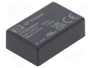 Converter: DC/DC; 6W; Uin: 9÷36V; Uout: 24VDC; Uout2: -24VDC; DIP24 