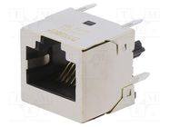 Connector: RJ45; socket; PIN: 8; gold-plated; Layout: 8p8c; on PCBs PHOENIX CONTACT