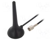 Antenna; 3G,GSM; 0.3dBi,1.7dBi; magnet; 824÷960MHz,1.71÷2.17GHz 2J Antennas