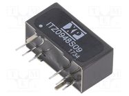 Converter: DC/DC; 9W; Uin: 18÷75V; Uout: 9VDC; Iout: 1000mA; SIP8; THT XP POWER