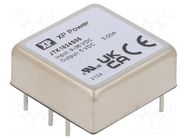 Converter: DC/DC; 15W; Uin: 9÷36VDC; Uout: 5VDC; Iout: 4A; 1"x1"; THT XP POWER
