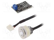 Sensor: liquid level; 5VDC; 30x20x12mm; Output signal: analog OKYSTAR