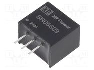 Converter: DC/DC; Uin: 11÷34V; Uout: 9VDC; Iout: 500mA; SIP3; 330kHz XP POWER