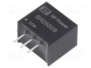 Converter: DC/DC; Uin: 11÷34VDC; Uout: 9VDC; Iout: 500mA; SIP3; THT XP POWER