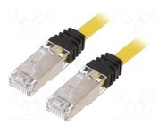 Patch cord; RJ45 plug,both sides; S/FTP,TX6A™ 10Gig; 6a; Cu; LSZH PANDUIT