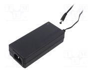 Power supply: switching; 24VDC; 2.5A; Out: 5,5/2,1; 60W; 90÷264VAC POS