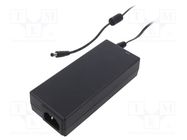 Power supply: switching; 24VDC; 3.75A; Out: 5,5/2,1; 90W; 90÷264VAC POS