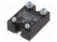 Relay: solid state; Ucntrl: 4.5÷32VDC; 100A; 2÷200VDC; SCM; IP20 CELDUC