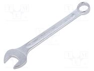 Wrench; combination spanner; 17mm; chromium plated steel STAHLWILLE