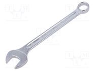 Wrench; combination spanner; 19mm; chromium plated steel STAHLWILLE