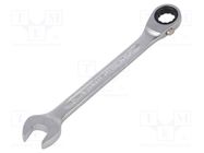 Wrench; combination spanner,with ratchet; 14mm; OPEN-RATCH STAHLWILLE