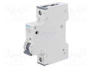 Circuit breaker; 230/400VAC; Inom: 16A; Poles: 1; Charact: D; 10kA SIEMENS