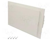 Enclosure: for modular components; IP40; plaster embedded HAGER